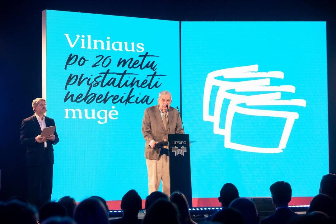 Jubiliejinės Vilniaus knygų mugės atidarymas
