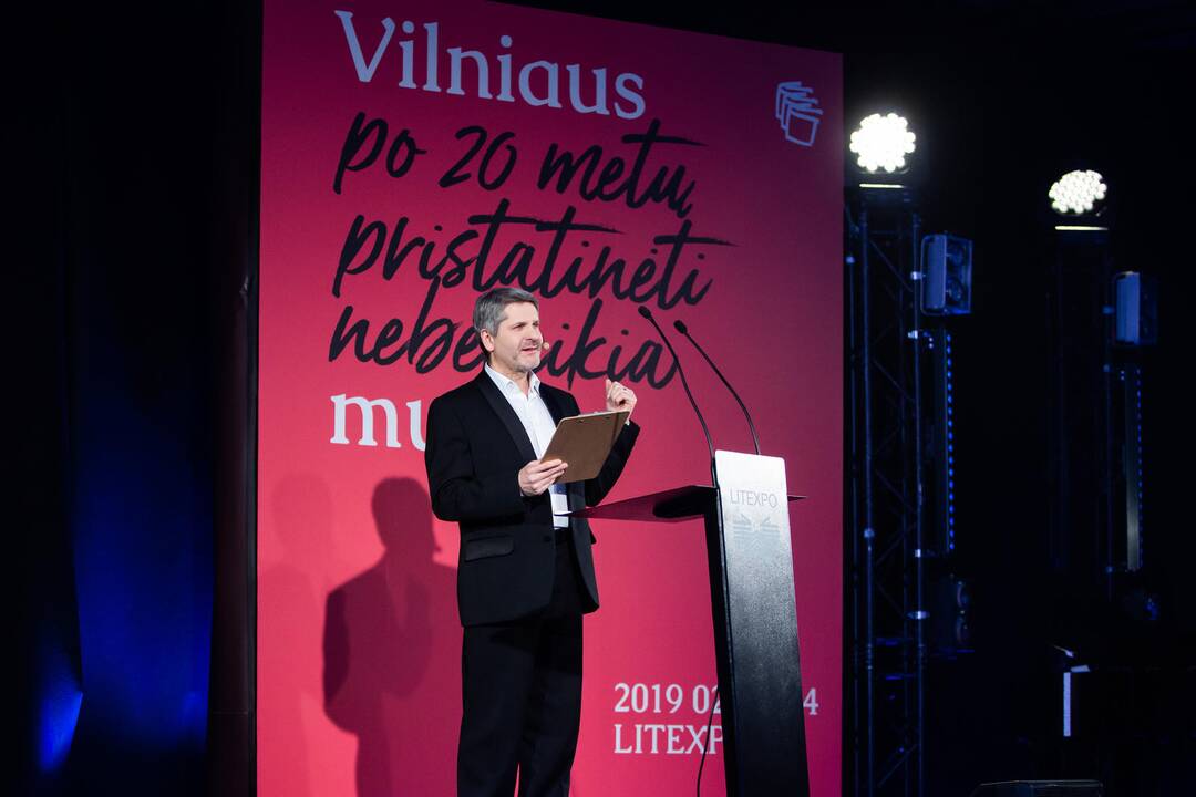 Jubiliejinės Vilniaus knygų mugės atidarymas
