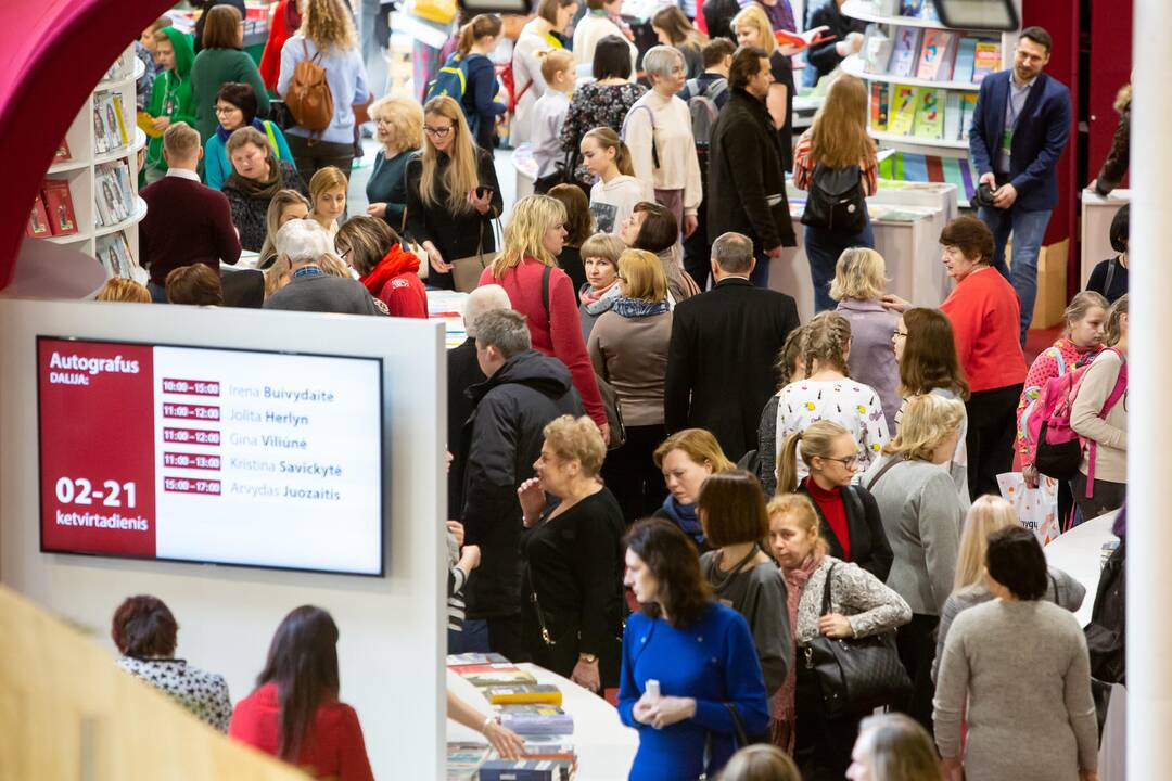 Jubiliejinės Vilniaus knygų mugės atidarymas