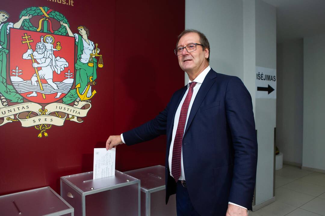 Kandidatai į Vilniaus merus dalyvavo išankstiniame balsavime