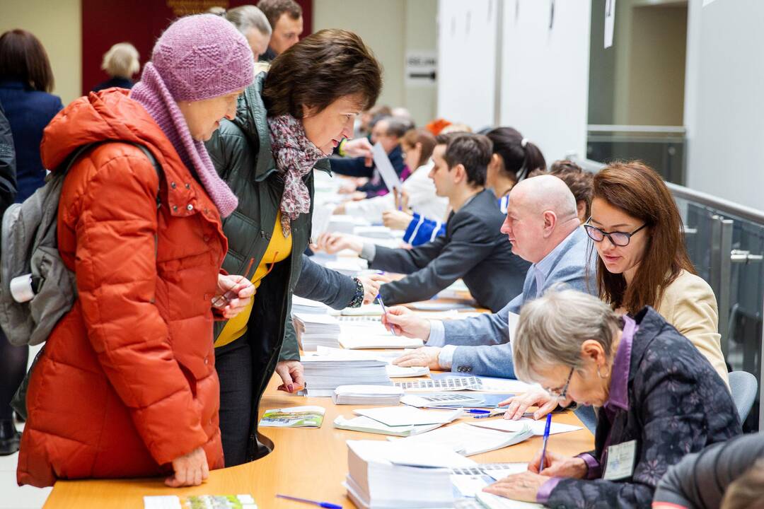 Į rinkimus atėjo kas antras Kauno miesto ir rajono gyventojas