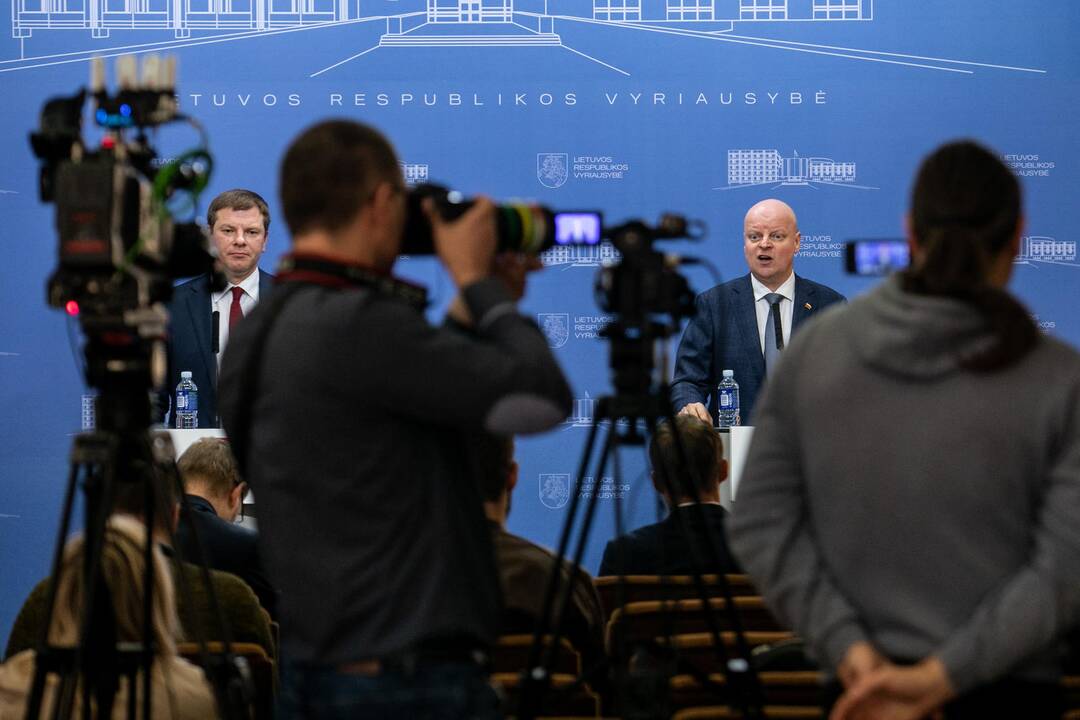 Spaudos konferencija dėl 2020 metų valstybės biudžeto projekto