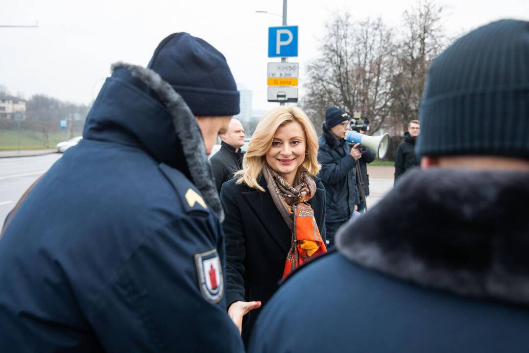 Pareigūnų įspėjamasis protestas
