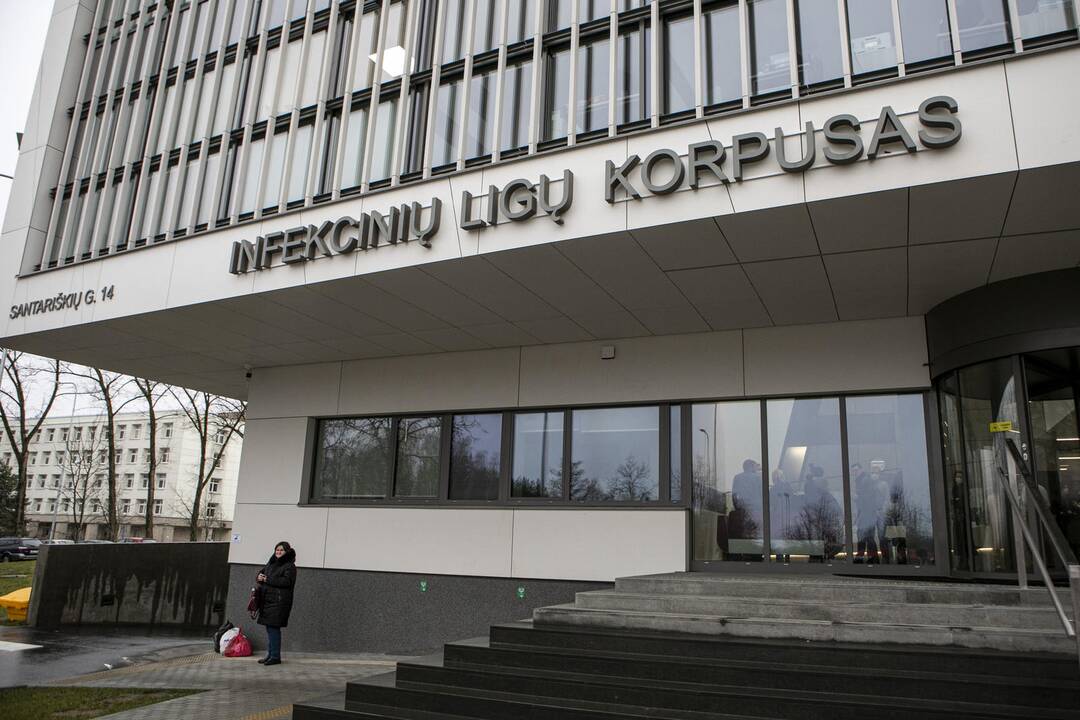 Santaros klinikose gydytojui nustačius koronavirusą nedelsiant imtasi veiksmų