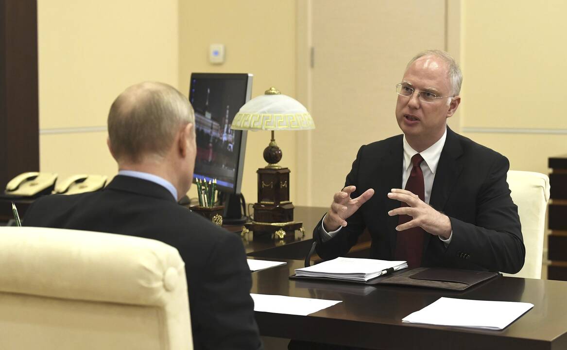 Vladimiras Putinas ir Kirilas Dmitrijevas