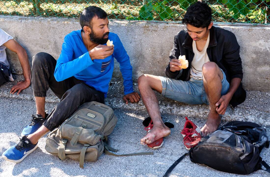 ES palieka mažiau nei 40 proc. migrantų, kuriems nesuteikiamas prieglobstis