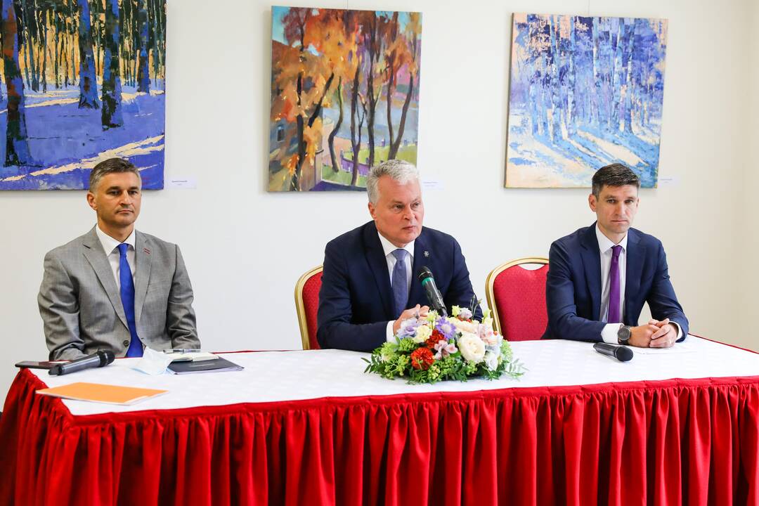 G. Nausėdos susitikimas su Kauno regiono merais