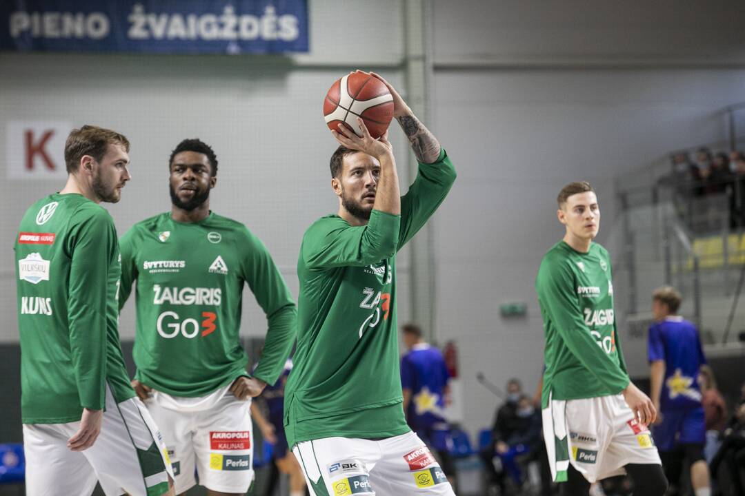 Kauno „Žalgiris“ – Pasvalio „Pieno žvaigždės“ 85:69