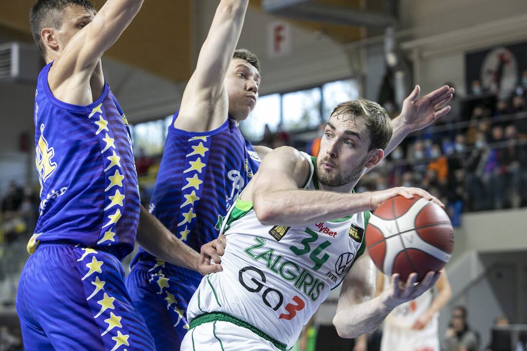 Kauno „Žalgiris“ – Pasvalio „Pieno žvaigždės“ 85:69