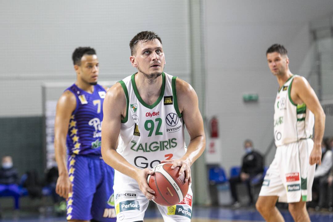 Kauno „Žalgiris“ – Pasvalio „Pieno žvaigždės“ 85:69