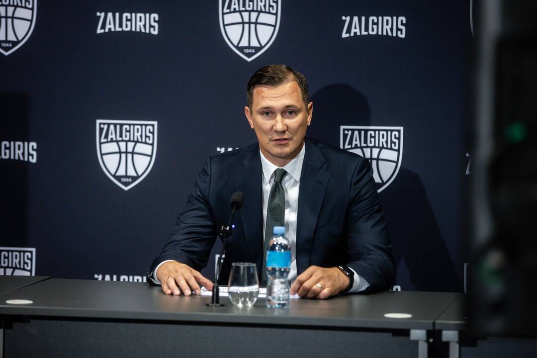Kauno „Žalgirio“ spaudos konferencija prieš Eurolygos sezoną ir biudžeto pristatymas
