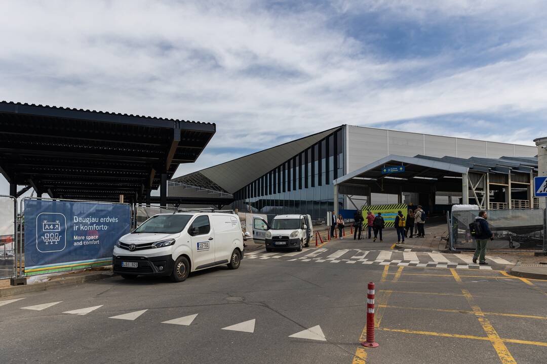 Vilniaus oro uoste uždarytas pandusas