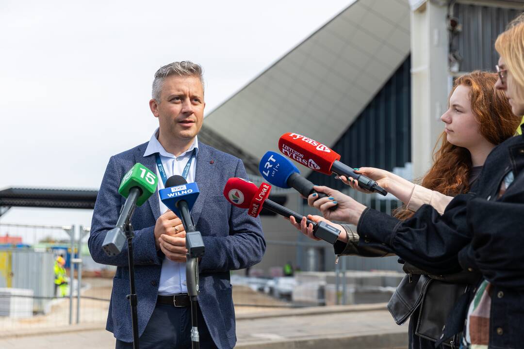 Vilniaus oro uoste uždarytas pandusas