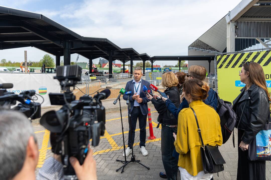Vilniaus oro uoste uždarytas pandusas