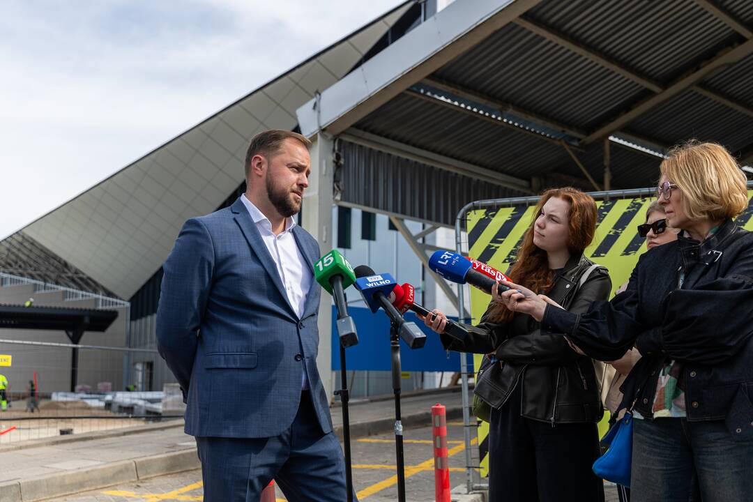 Vilniaus oro uoste uždarytas pandusas