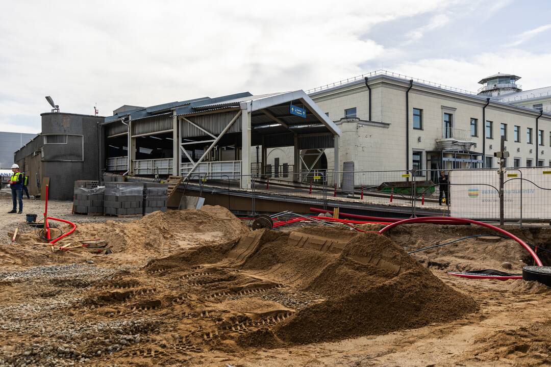 Vilniaus oro uoste uždarytas pandusas