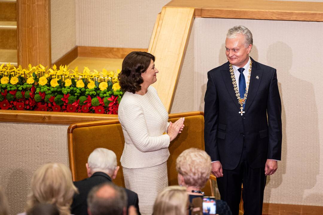 G. Nausėdos inauguracija Seime
