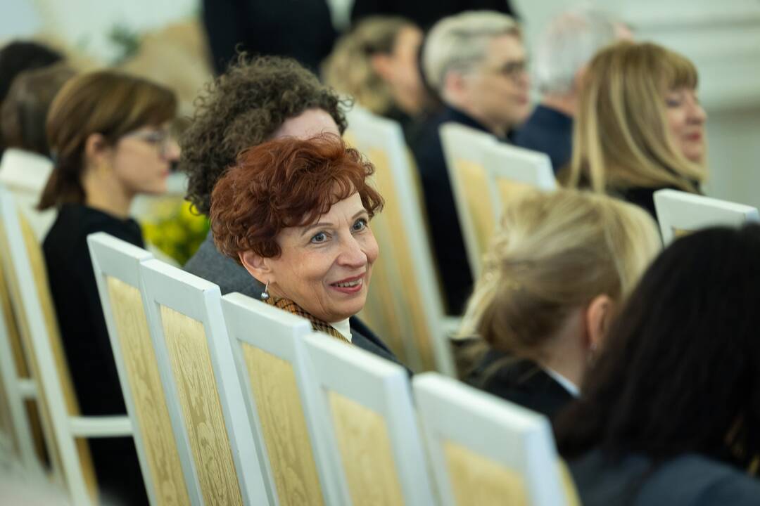 Prezidentas įteikė Nacionalines kultūros ir meno bei Jono Basanavičiaus premijas