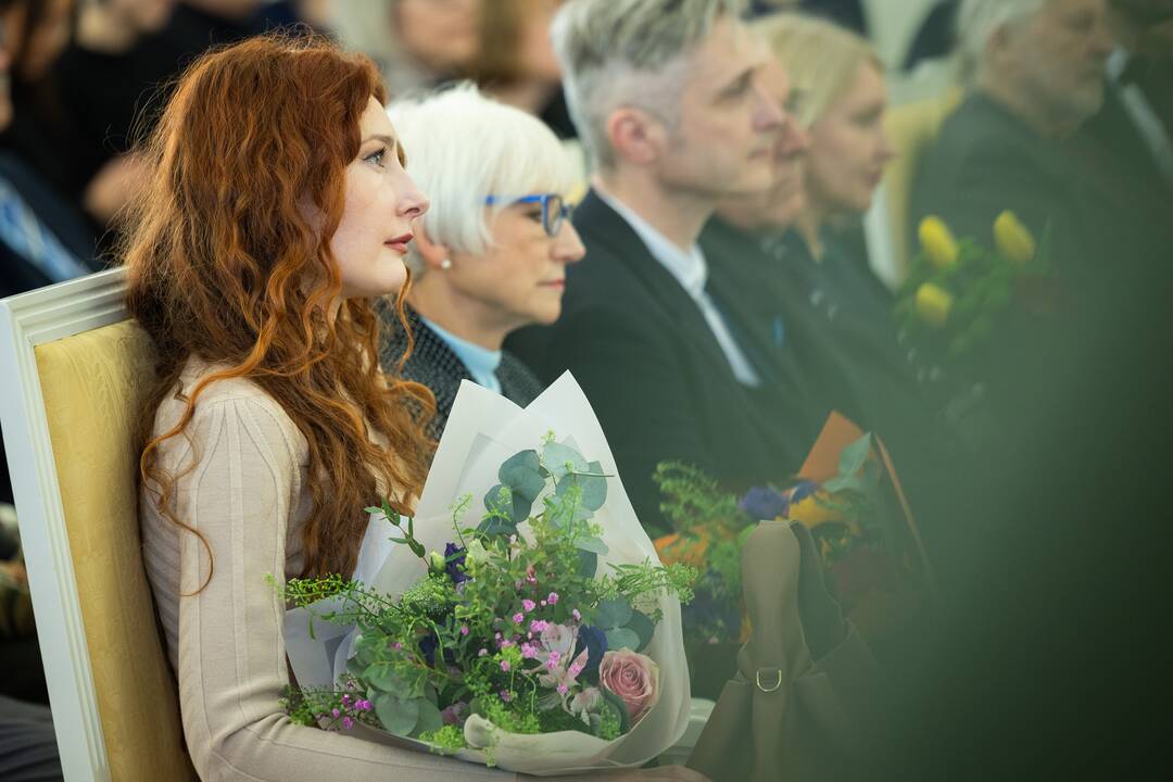 Prezidentas įteikė Nacionalines kultūros ir meno bei Jono Basanavičiaus premijas