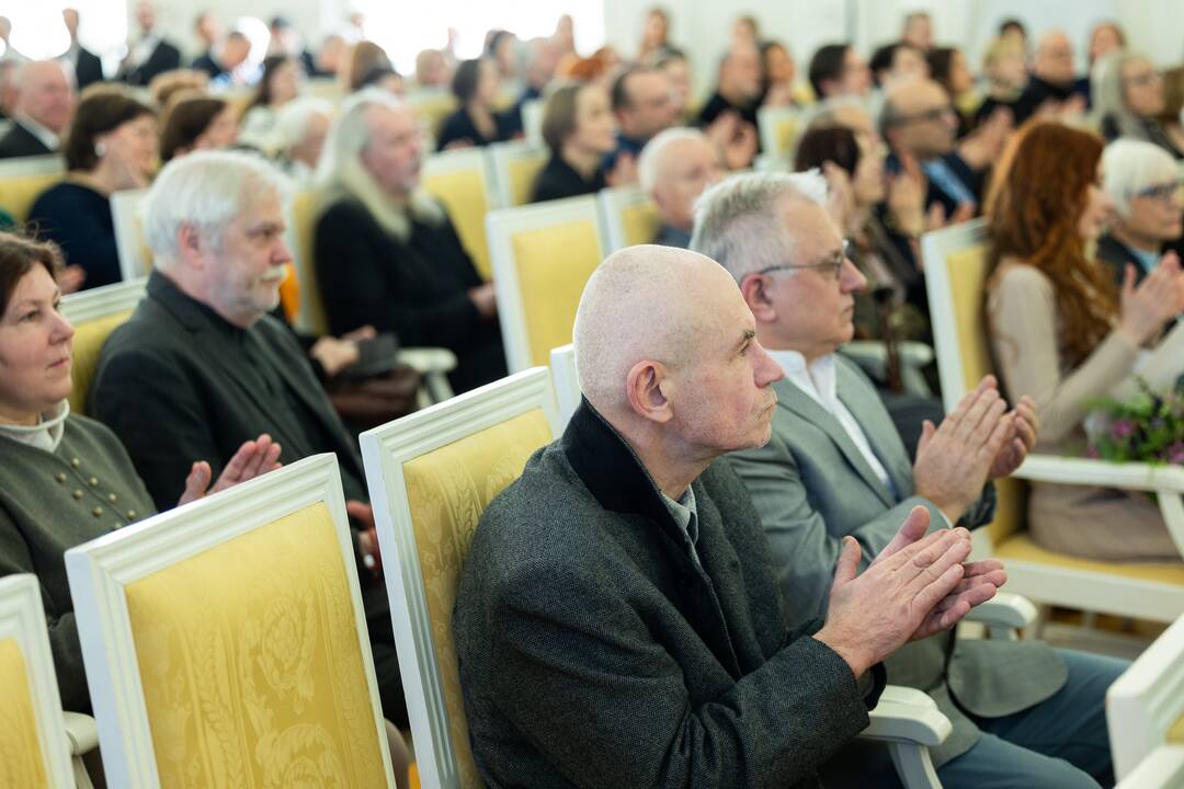 Prezidentas įteikė Nacionalines kultūros ir meno bei Jono Basanavičiaus premijas