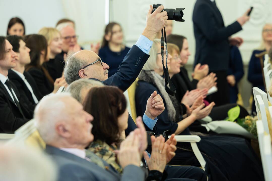 Prezidentas įteikė Nacionalines kultūros ir meno bei Jono Basanavičiaus premijas