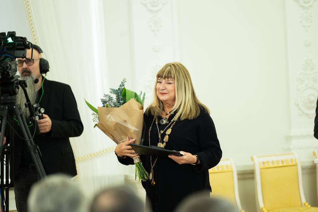 Prezidentas įteikė Nacionalines kultūros ir meno bei Jono Basanavičiaus premijas