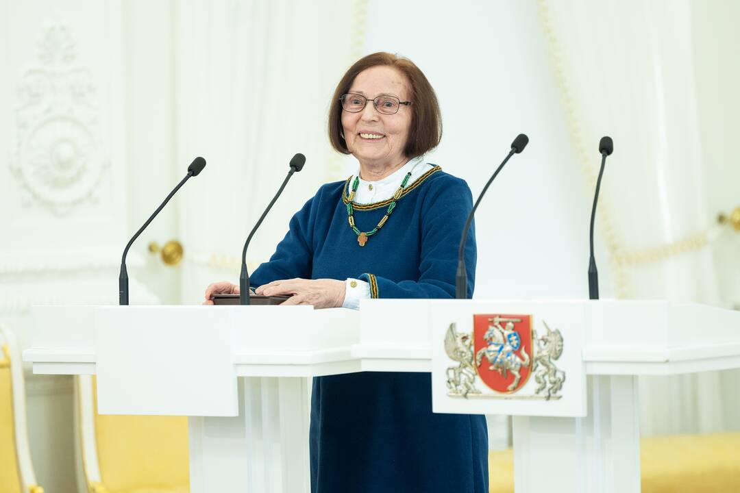 Prezidentas įteikė Nacionalines kultūros ir meno bei Jono Basanavičiaus premijas