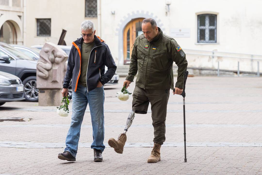 Atsisveikinimas su Tomu Valentėliu