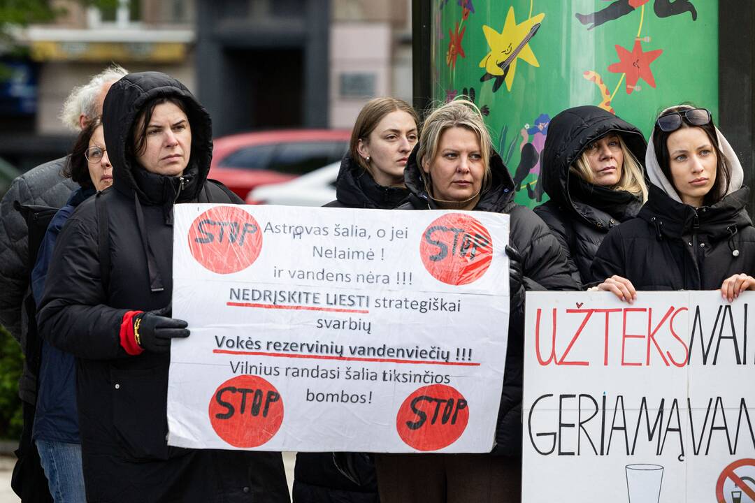 Piketas prie Ekonomikos ir inovacijų ministerijos