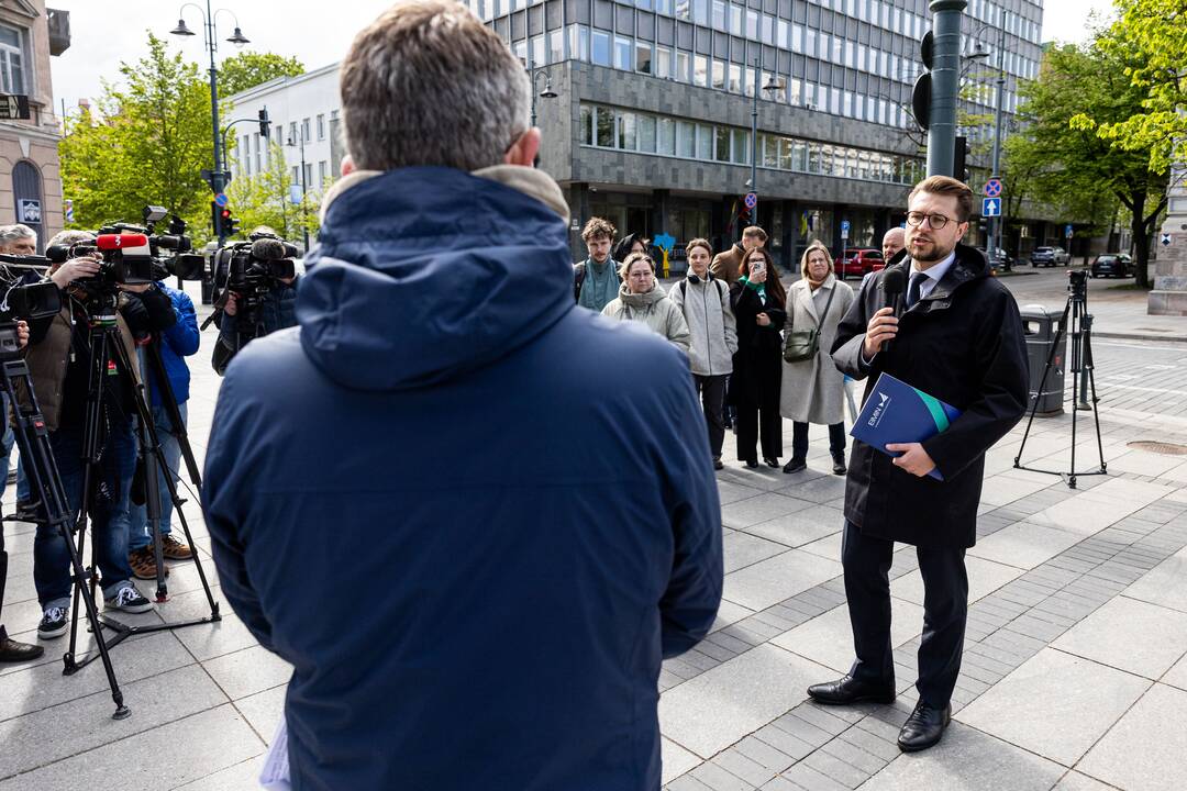 Piketas prie Ekonomikos ir inovacijų ministerijos