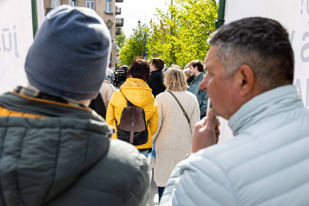 Piketas prie Ekonomikos ir inovacijų ministerijos