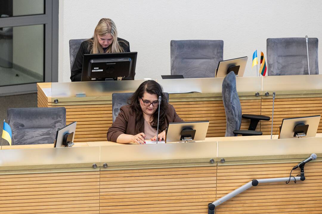 Balsavimas dėl Irenos Segalovičienės paskyrimo valstybės kontroliere