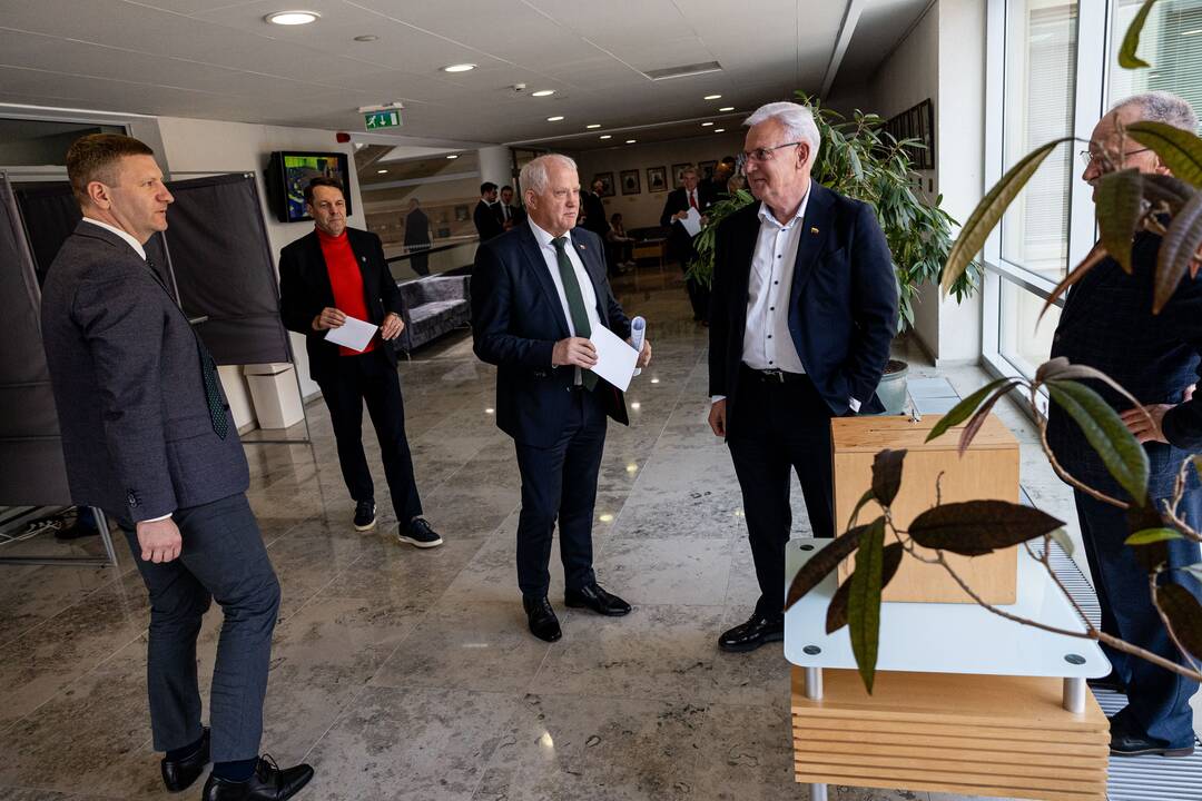 Balsavimas dėl Irenos Segalovičienės paskyrimo valstybės kontroliere