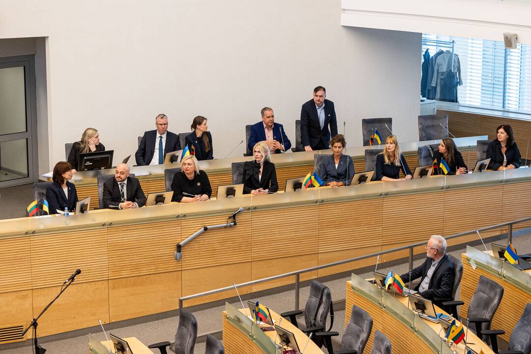 Balsavimas dėl Linos Petronienės paskyrimo į VRK pirmininkus