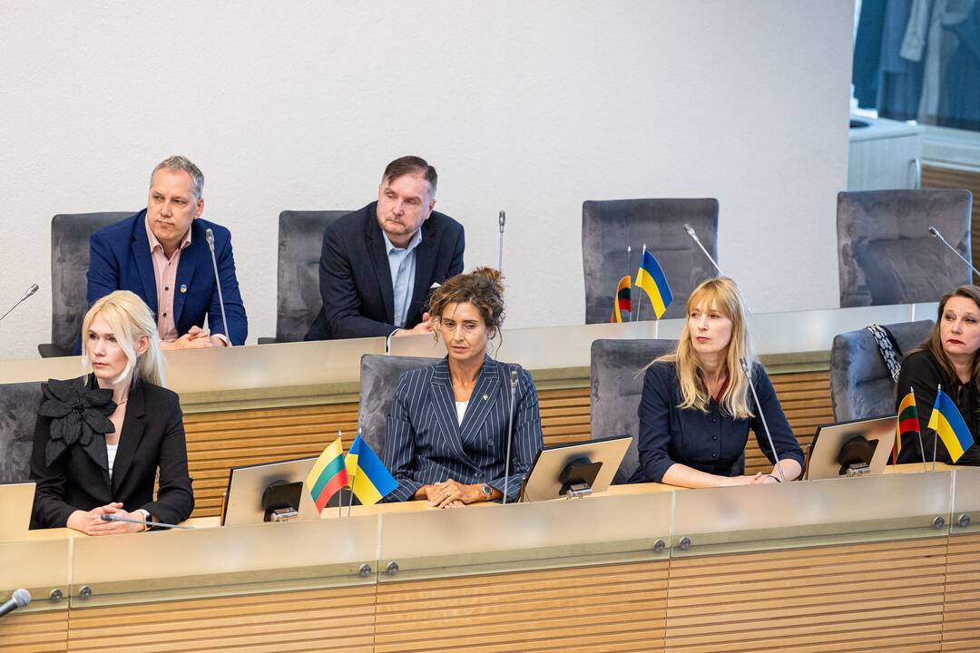 Balsavimas dėl Linos Petronienės paskyrimo į VRK pirmininkus