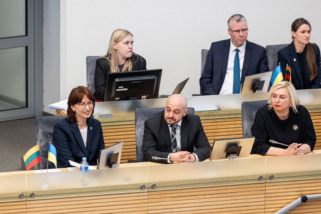 Balsavimas dėl Linos Petronienės paskyrimo į VRK pirmininkus