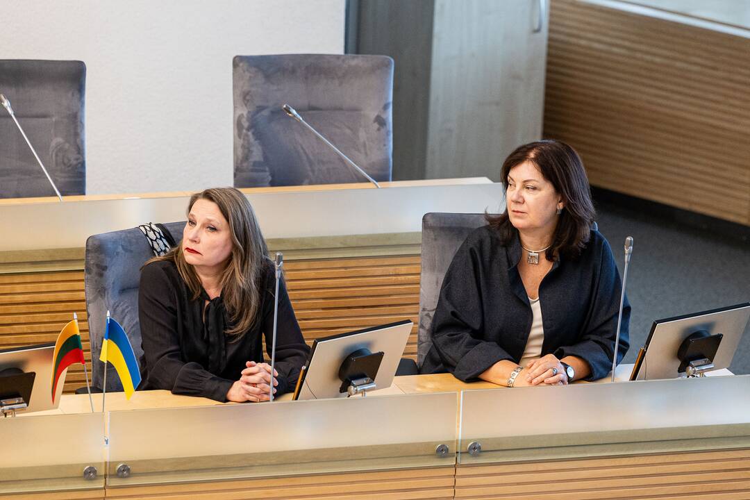 Balsavimas dėl Linos Petronienės paskyrimo į VRK pirmininkus
