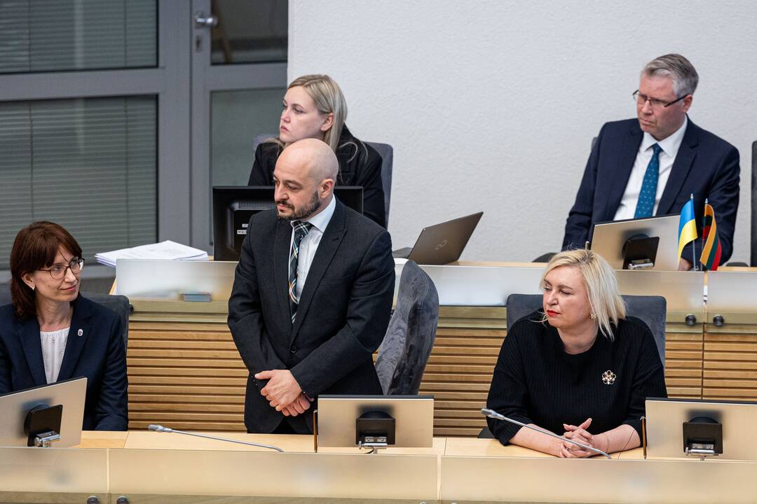 Balsavimas dėl Linos Petronienės paskyrimo į VRK pirmininkus