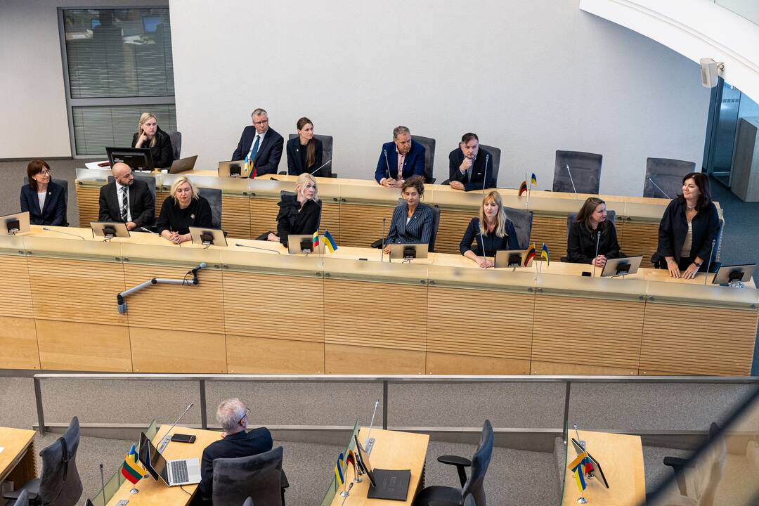 Balsavimas dėl Linos Petronienės paskyrimo į VRK pirmininkus