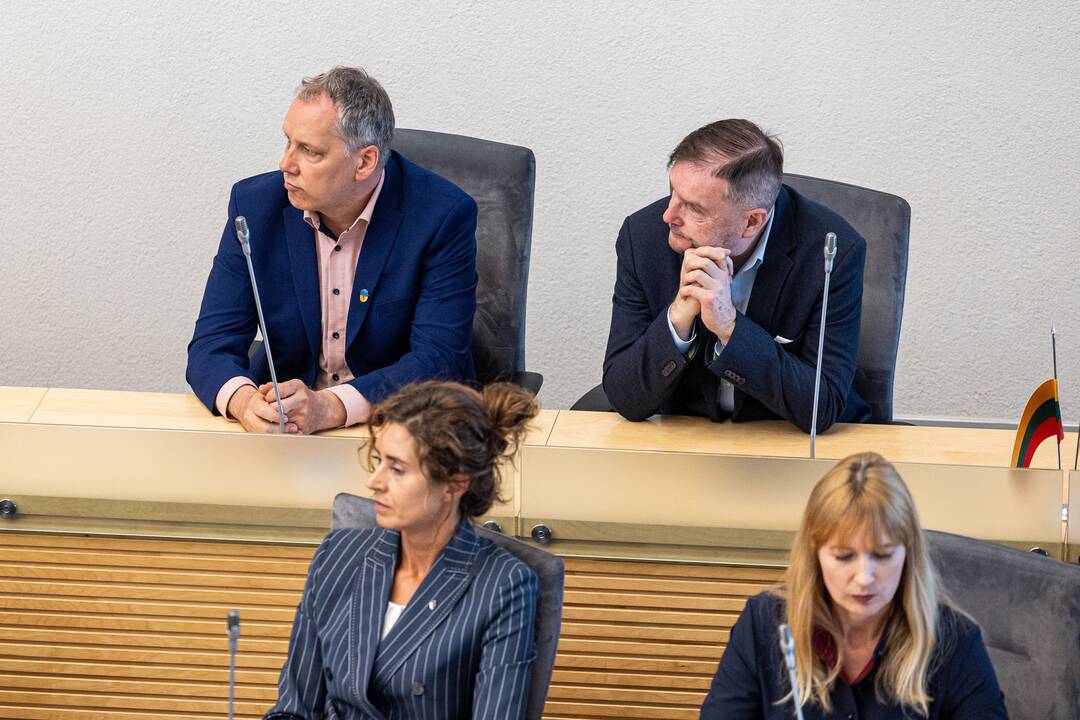 Balsavimas dėl Linos Petronienės paskyrimo į VRK pirmininkus