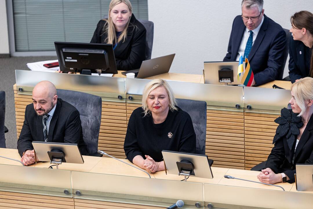 Balsavimas dėl Linos Petronienės paskyrimo į VRK pirmininkus