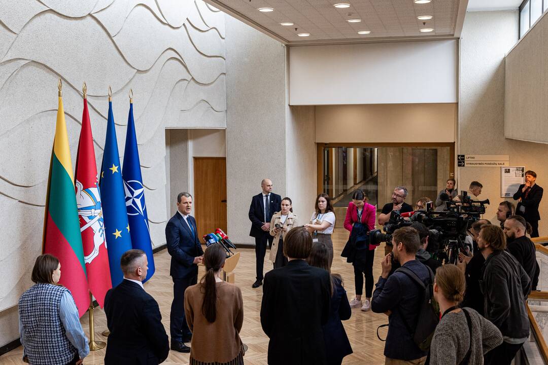 Premjero komentarai žiniasklaidai po pasirodžiusio tyrimo