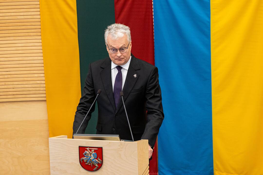 G. Nausėdos metinis pranešimas