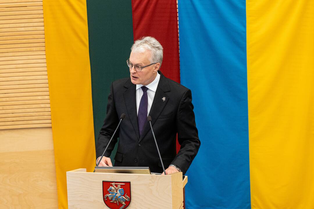 G. Nausėdos metinis pranešimas