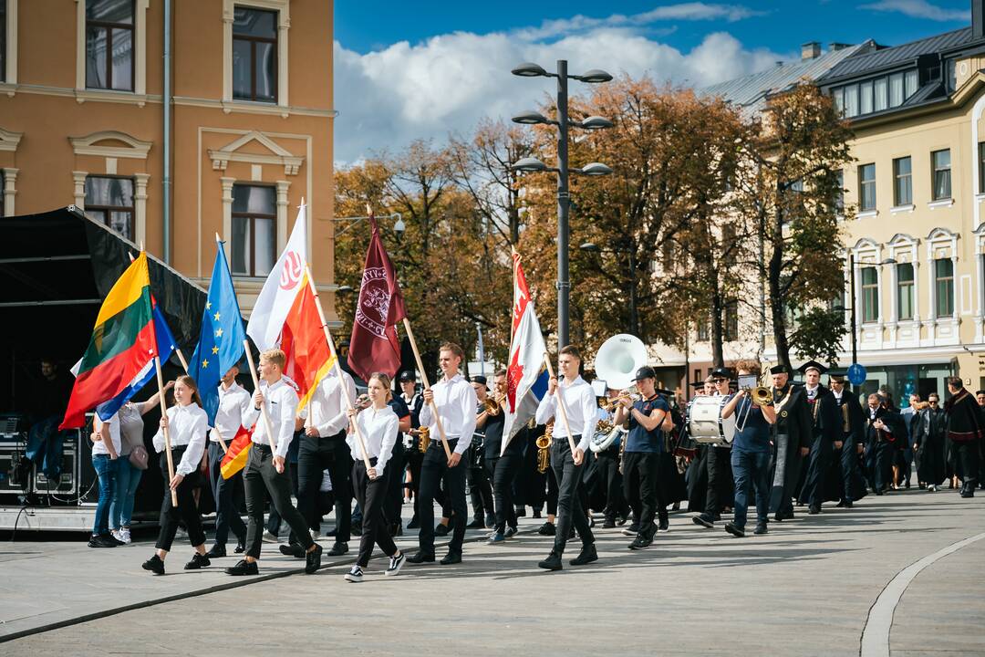 Prezidentas dalyvavo Kauno universitetų mokslo metų pradžios šventėje