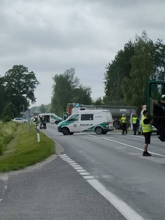 Klaipėdos rajone per avariją nukentėjo septyni žmonės