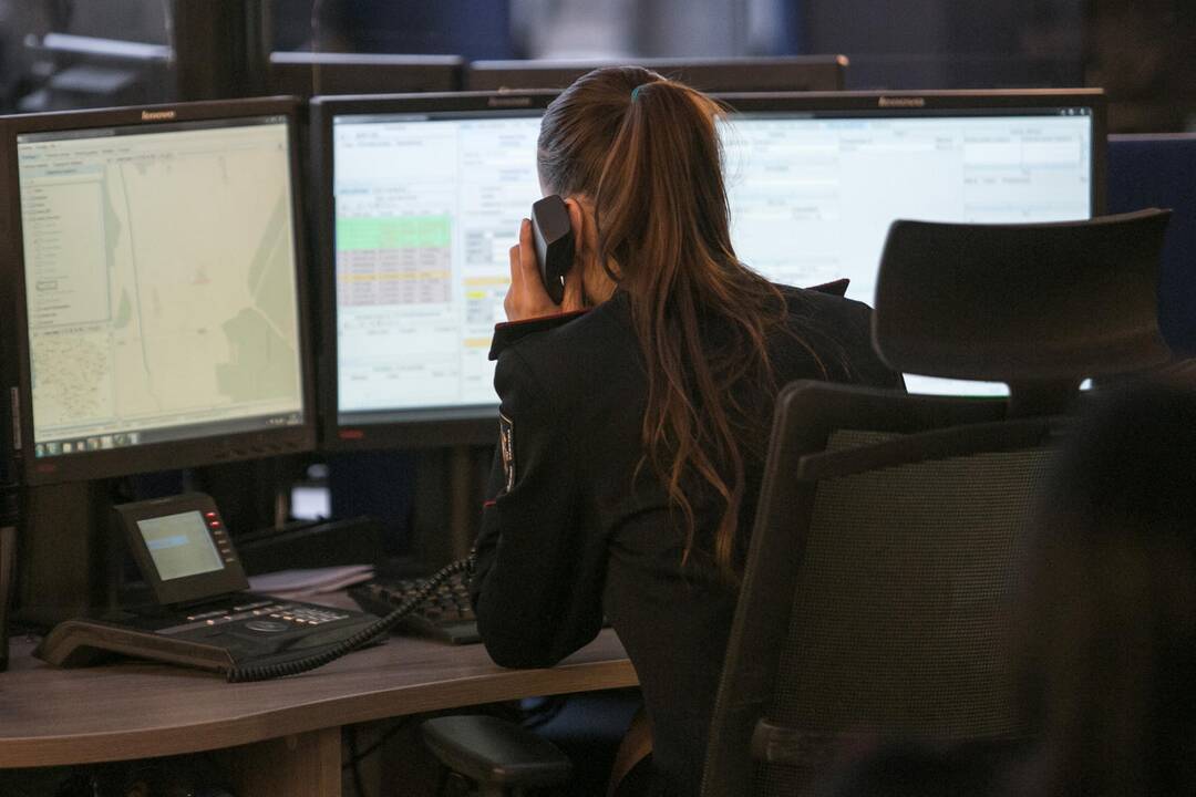 Bendrajame pagalbos centre nustatyta neblaivi operatorė