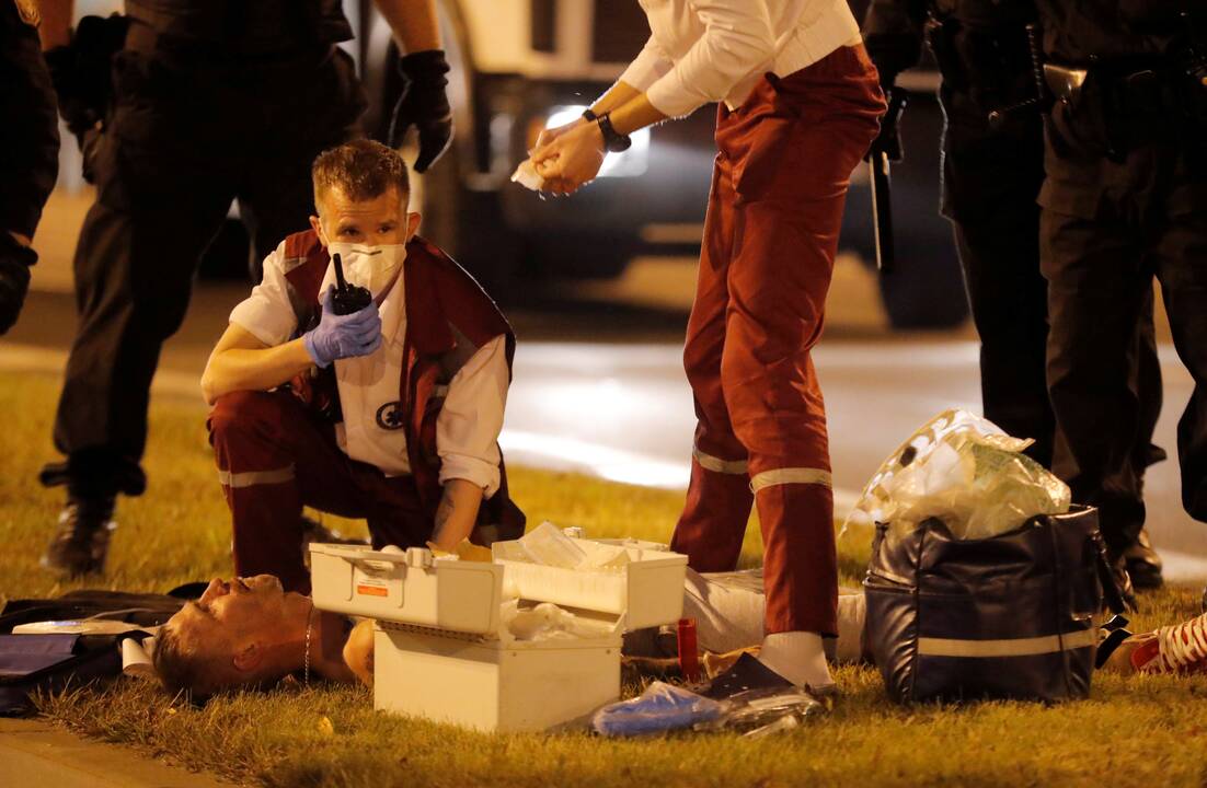 Protestai po rinkimų Baltarusijoje