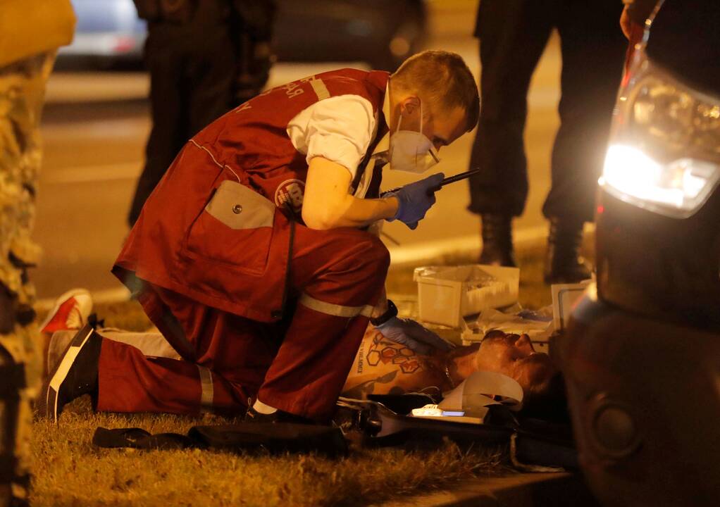 Protestai po rinkimų Baltarusijoje