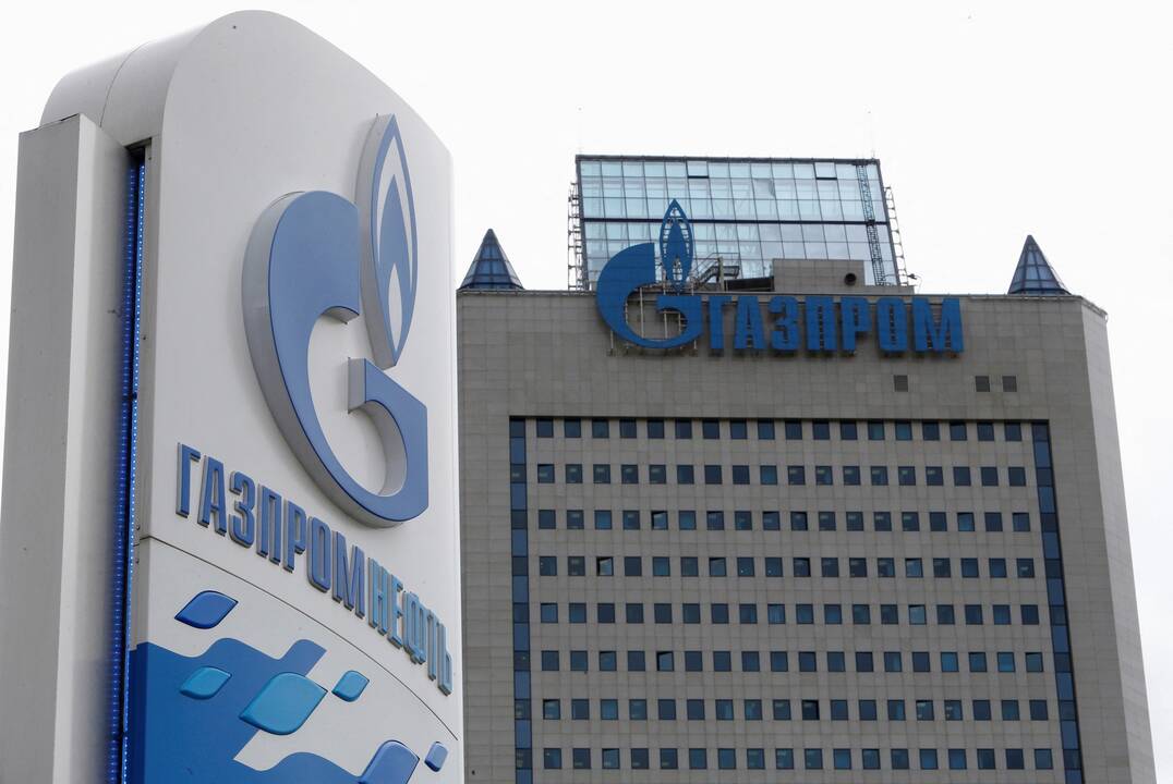 „Gazprom“ sustabdė dujų tiekimą Latvijai